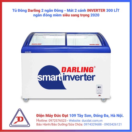 Tủ đông Darling mặt kính DMF S-3079 ASKI 300 lit Kính Lùa Tủ đông Darling mặt kính DMF S-3079 ASKI 300 lit Kính Lùa